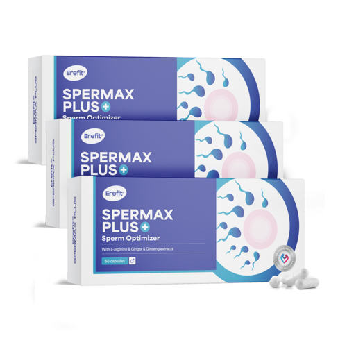 3x SpermaX Plus – wspracie spermy, razem 180 kapsułek