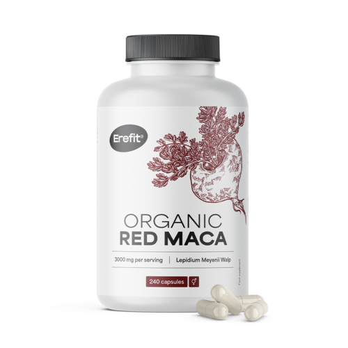 BIO Czerwona maca 3000 mg, 240 kapsułek